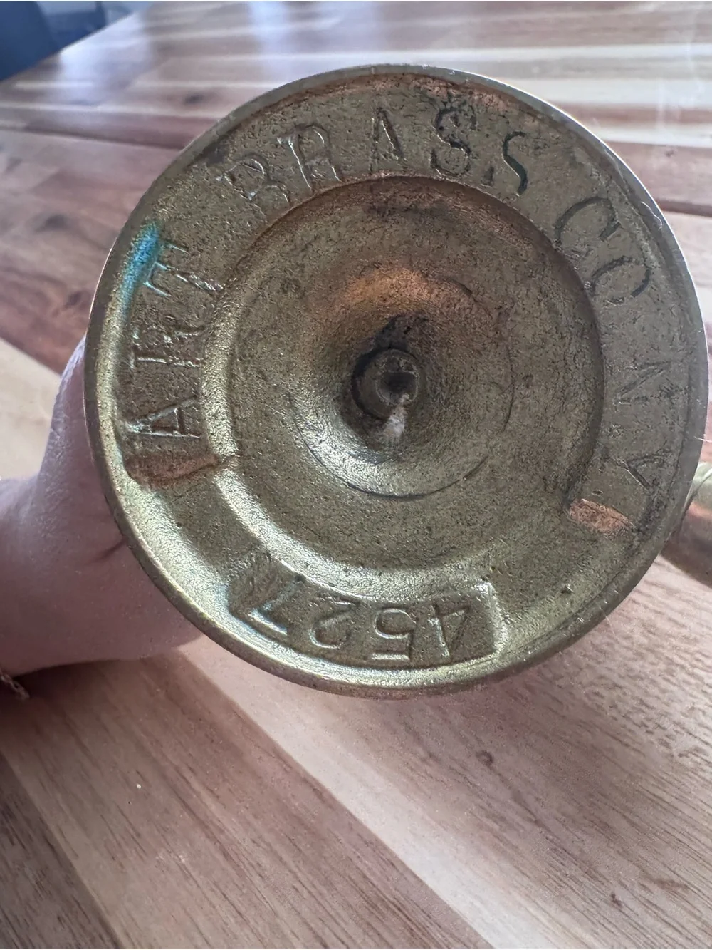 Art brass co N.Y. elegant pair